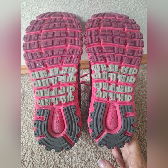 Brooks GLYCERIN 14 Running Shoes Gray And Pink 3D Stretch Print WOMEN Size 7BBro - Picture 10 of 10